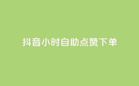 抖音24小时自助点赞下单 - 抖音24小时快速自助点赞服务，轻松点亮你的视频~  第1张